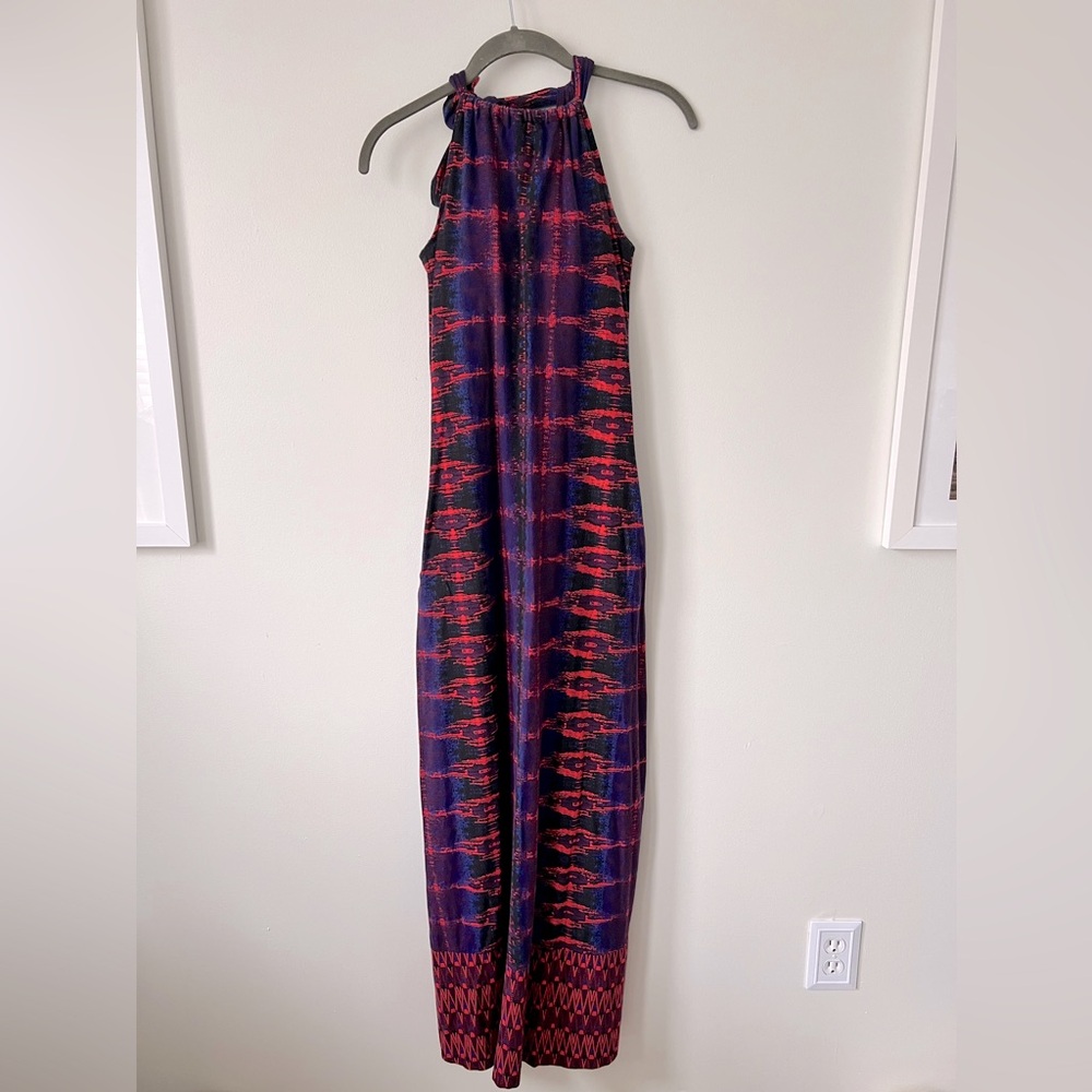 Athleta Halter Neck Maxi Dress